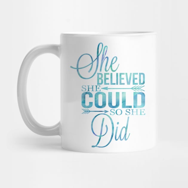 Believed She Could by TkApparel